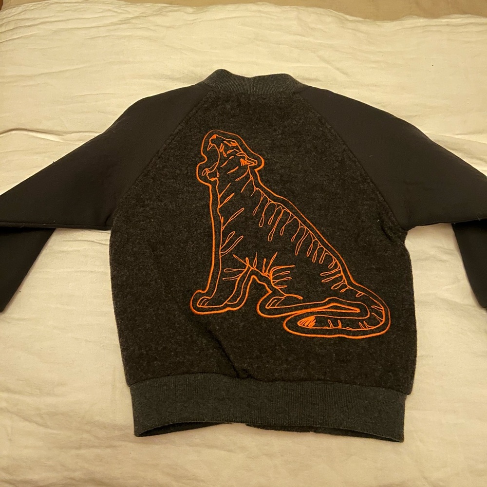 Stella McCartney Kids Embroidered Wool Blend Jacket